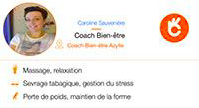 Contactez Caroline Sauvenière : coach bien-être 